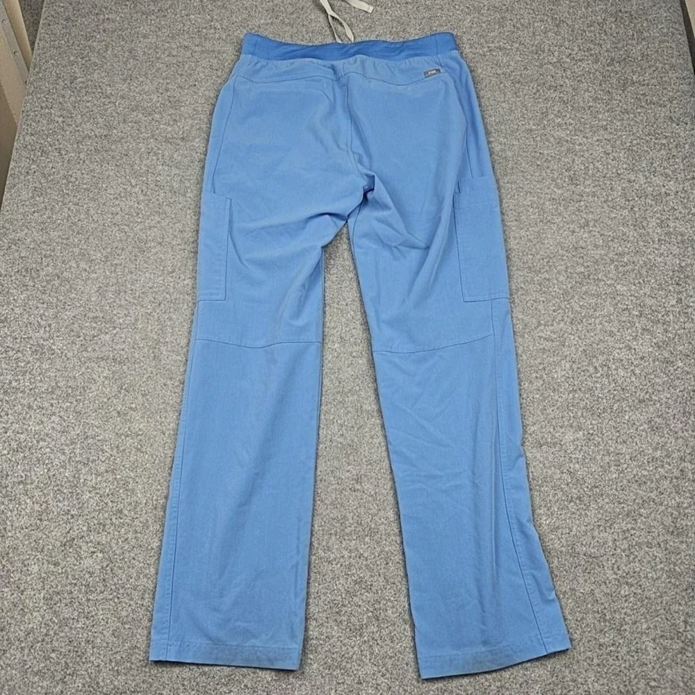 FIGS Pants Mens Medium Blue Technical Collection Cargo Scrub Stretch Workwear